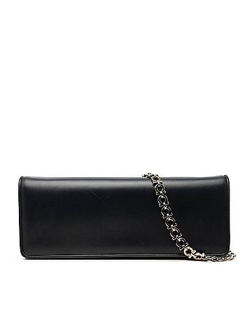 Salvatore Ferragamo Salvatore Ferragamo Chain Shoulder Bag, Navy Leather, Women's (view 1)