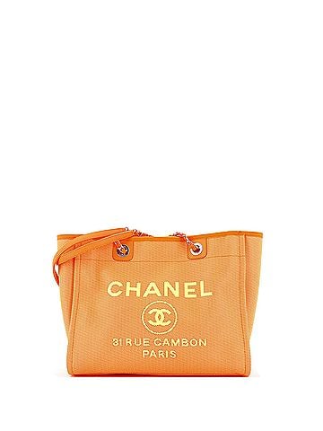Chanel Deauville Tote Mixed Fibers Small (view 1)