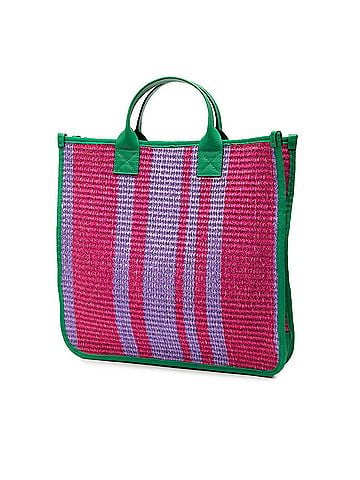 Gucci Gucci Children's Tote Bag Handbag 605831 Purple Green Fabric Women's GUCCI (view 2)