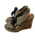 Tory Burch Green Blue Wedges Size 10 - photo 2
