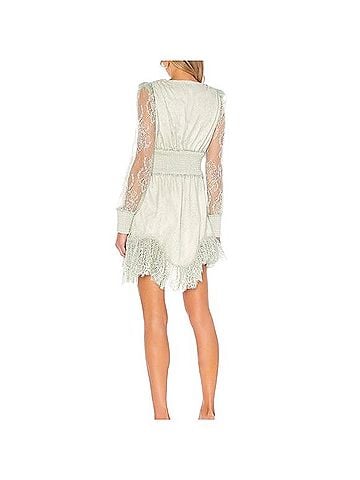 NBD Dusty Sage Mini Dress Casual Dress (view 2)