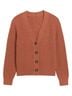 Old Navy Solid Brown Cardigan Size M - photo 2