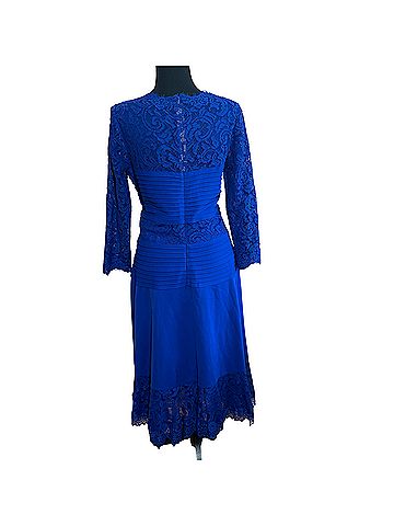 Tadashi Shoji pintuck jersey Cocktail Dress (view 2)