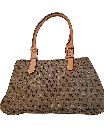 Dooney & Bourke Signature Buckle Satchel Leather Satchel (view 1)