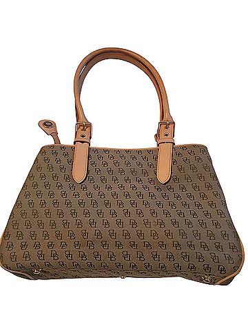 Dooney & Bourke Signature Buckle Satchel Leather Satchel (view 2)