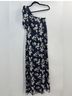 Sachin + Babi 100% Polyester 100% Polyester Floral Multi Color Blue Cocktail Dress Size 8 - photo 5