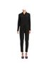 Equipment 100% Silk Black Jumpsuit Size 4 - photo 4