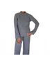 Bobi Gray Raglan Mock Neck Top in Dark Grey Size M - photo 2