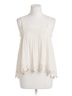 Bobi Solid White Malaga Tank Top in White Size S - photo 1