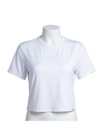 Lucky in Love Power Box Tee in White (view 1)