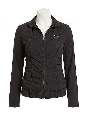 XCVI Momentum Sweat-Resistant Jacket in Black (view 1)