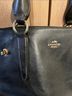 Coach 100% Leather Black Gold Tote One size - photo 6