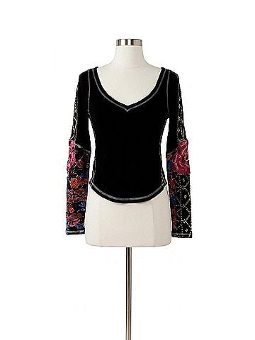 Free People Amara Top in Black (view 1)