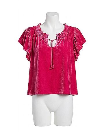 Free People Terese Top in Pink Phenom (view 1)