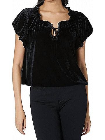 Free People Terese Top in Black (view 2)