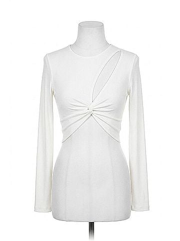 Astr Rima Bodysuit in White (view 1)