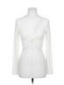 Astr Solid White Rima Bodysuit in White Size S - photo 1