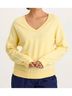 XCVI Pink Rolin V-Neck Pullover Top in Lunaria Size S - photo 2