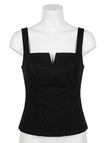 Drew Desiree Tank in Black (view 1)
