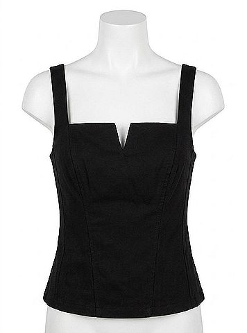 Drew Desiree Tank in Black (view 1)