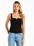 Drew Black Desiree Tank in Black Size M - photo 2
