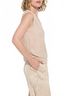 Lyssé Brown Bria Sequined V-Neck Shell Top in Chablis Size XL - photo 3