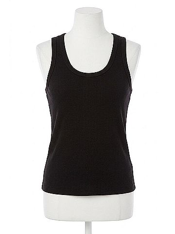 Drew Ellie Tank Top in Black (view 1)