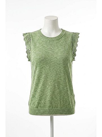 Be Cool Micah Top in Green (view 1)