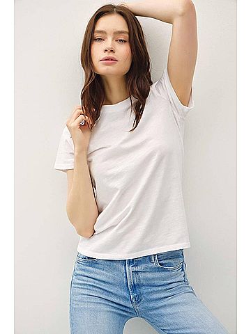 Be Cool Decan Top in White (view 2)
