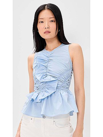 Hunter Bell Doering Top in Sky Blue (view 2)