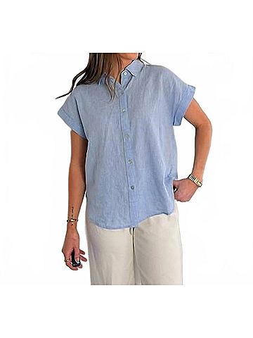 Be Cool Wiley Top in Blue (view 2)