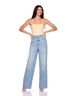 Susana Monaco Solid White String Bodysuit in Whipped Cream Size M - photo 6