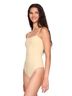 Susana Monaco Solid White String Bodysuit in Whipped Cream Size S - photo 5