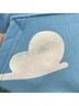 madhappy 100% Cotton Print Blue White Pullover Hoodie Size S - photo 5