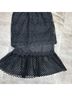 Three Floor Black Cocktail Dress Size 8 - photo 7
