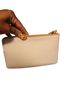 Coach White Orange Leather Clutch One size - photo 2