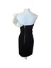 Parker Black White Cocktail Dress Size S - photo 2