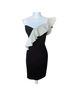 Parker Black White Cocktail Dress Size S - photo 1