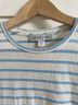 Amour Vert 100% Organic Cotton Blue Ivory Long Sleeve Top Size XS - photo 3