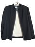 Studio I 100% Polyester Black Ivory Blazer Size 16 - photo 1