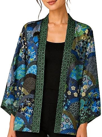 Bob Mackie Wearable Art Cardigan (view 1)