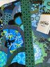 Bob Mackie 100% Polyester Print Blue Green Cardigan Size XS - photo 5