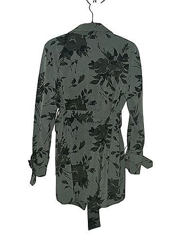 Elle Floral Wrap Trench coat Trenchcoat (view 2)