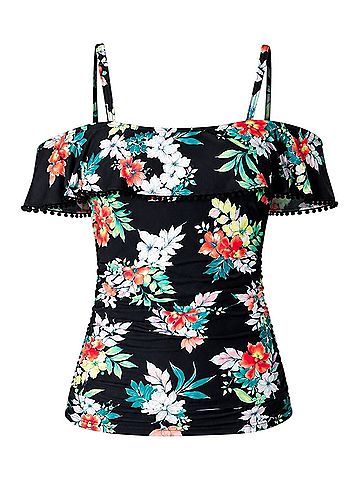 Tommy Bahama Floral Spring Swimsuit Top (view 1)