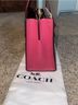 Coach Pink Red Tote One size - photo 3