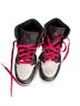 Jordan Black White Red Sneakers Size 4 - photo 1
