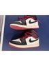 Jordan Black White Red Sneakers Size 4 - photo 5