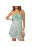 Free People 95% Polyester 5% Elastane 100% Polyester Solid Blue Multi Color Cocktail Dress Size 8 - photo 1