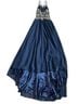 Elizabeth Klein 100% Polyester Floral Blue Pink Casual Dress Size M - photo 1