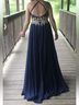 Elizabeth Klein 100% Polyester Floral Blue Pink Casual Dress Size M - photo 3